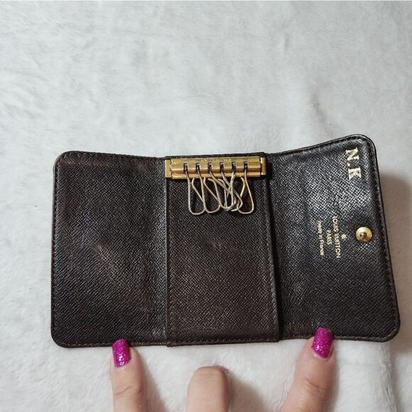 Authentic Louis Vuitton Mini Porte Feuille Keyring - Picture 9 of 13